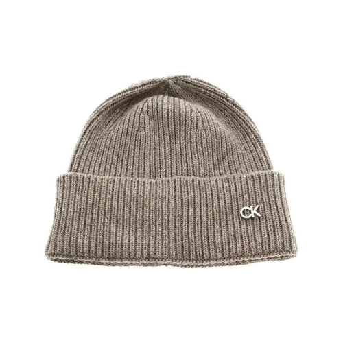 CALVIN KLEIN Переработанная шерсть Шапки-бини Женские Серый