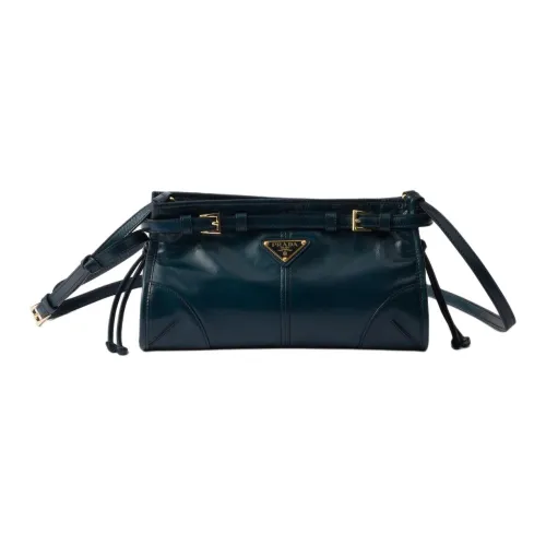 PRADA Bonnie Кожа Сумка через плечо Сумка на плечо Маленькая Женская Деним