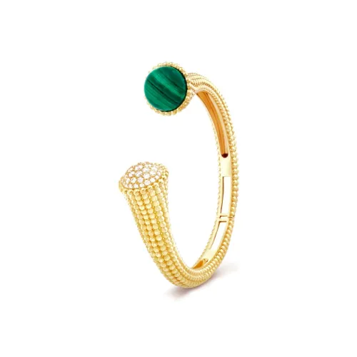 Van Cleef Arpels Perlee Series 18К Белое золото Браслеты Унисекс Золото