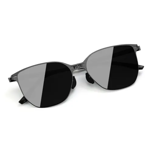 PULAIS Стальные Круглые Солнцезащитные Очки Унисекс