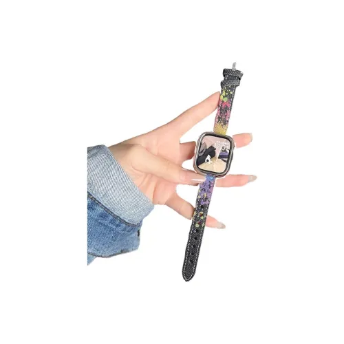 Часы Mr. Strap Полоска Apple Совместимость Кожа Материал