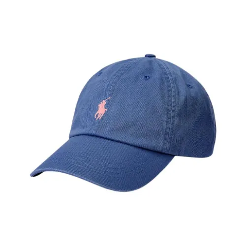 Polo Ralph Lauren Хлопок Кепки Унисекс Clancy Синий Темно-розовый Этикетка