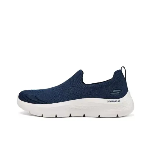 Skechers WOMEN'S GO WALK Дышащий и Легкий Низкий Топ Casual Женский Синий Белый