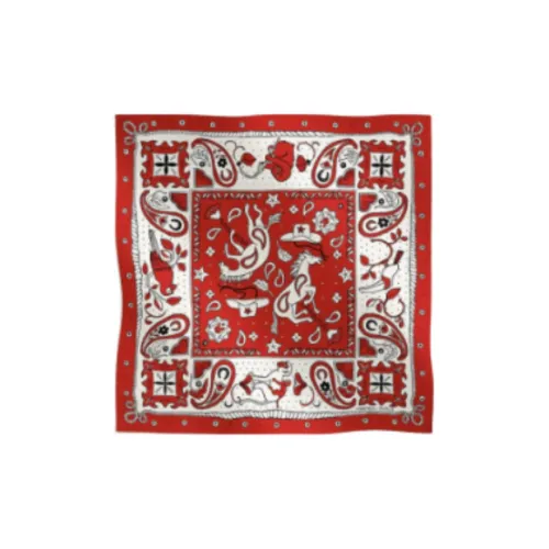 HERMES Шелковые шарфы для женщин многоцветные