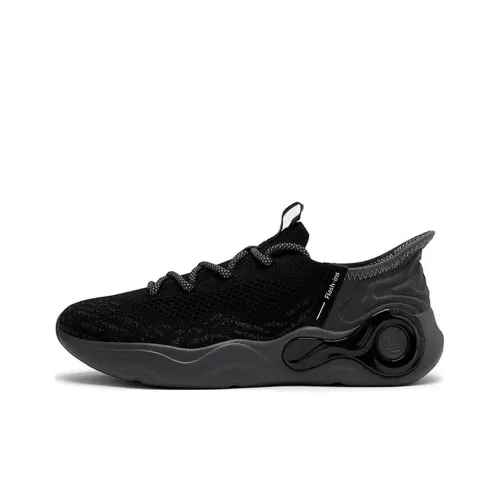 QIAODAN Slip-resistant Abrasion-resistant Low Top Casual Women's Black QIAODAN Противоскользящий Устойчивый к истиранию Низкий Топ Повседневный Женский Черный