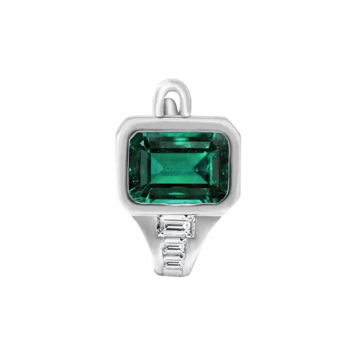 WIC Медные серьги унисекс яшма