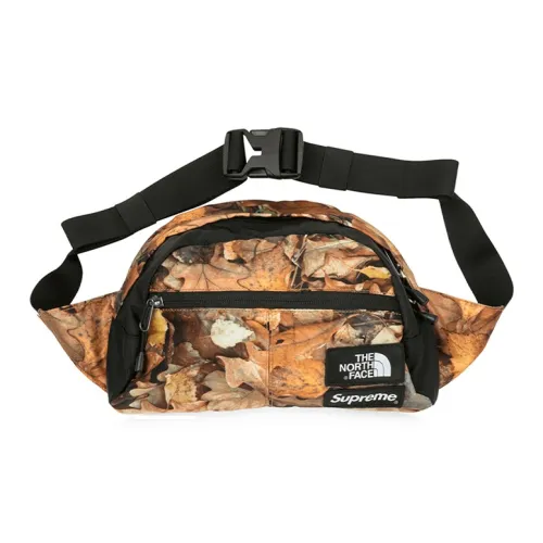 Supreme The North Face Коллаборация Нейлон Бананка Стандартный Женские Коричневый