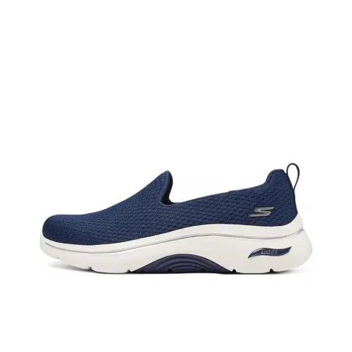 Skechers WOMEN'S GO WALK Низкий топ Повседневная обувь Женская Синие Белые