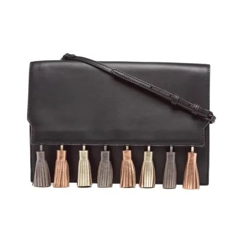 REBECCA MINKOFF Кожа Ручная Сумка через плечо Сумка на плечо Женская Черный Металл Многоцветный