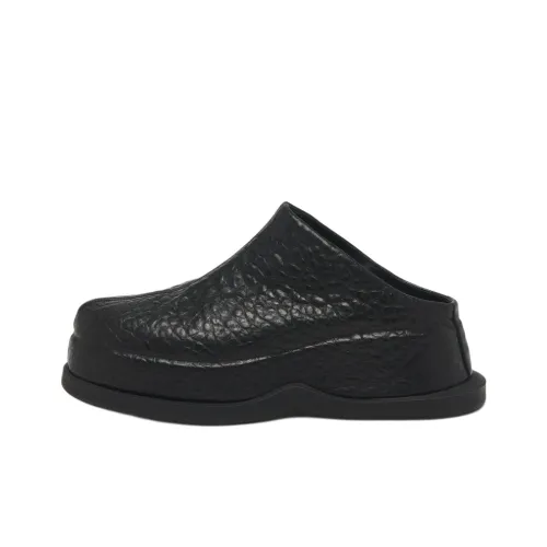 Alexander McQueen Волна Домашние тапочки 6,5 см Женские Черный