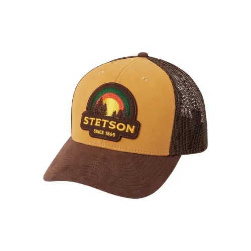 STETSON Хлопковые кепки унисекс рыжевато-коричневый