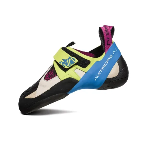 LA SPORTIVA Устойчивая к истиранию низкая обувь для скалолазания унисекс черная с синим