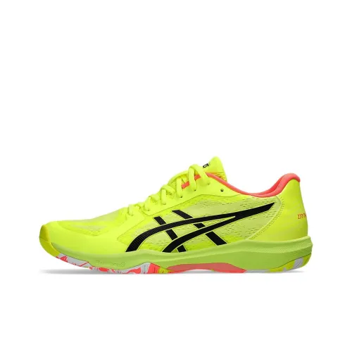 Asics DYNAFEATHER Low Топ Кроссовки для тренировок Унисекс Желтый Зеленый