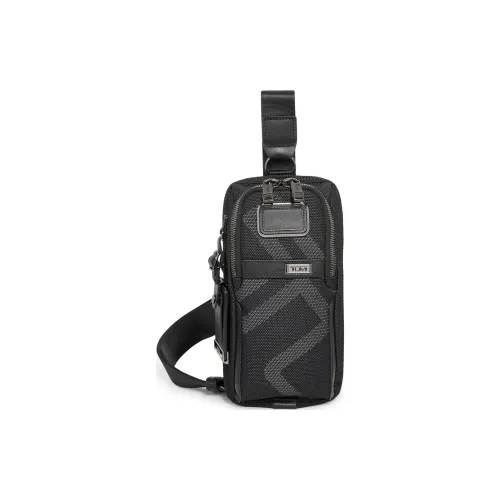 TUMI ALPHA Ткань Сумка через плечо Сумка на плечо Унисекс Черный Серый