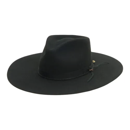 STETSON Felt Hats Caps Unisex Black STETSON Фетровые шляпы и кепки унисекс черные