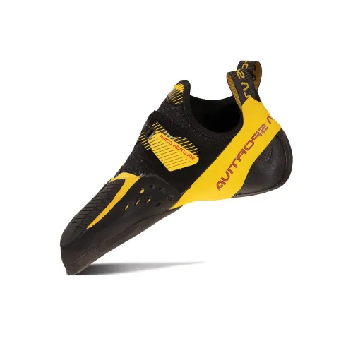 LA SPORTIVA Низкие кеды для скалолазания унисекс черные и желтые