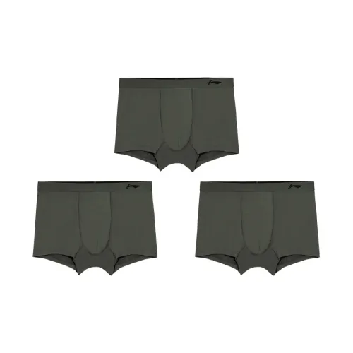 Подкладка боксер-шорты мужские 3 штуки серый