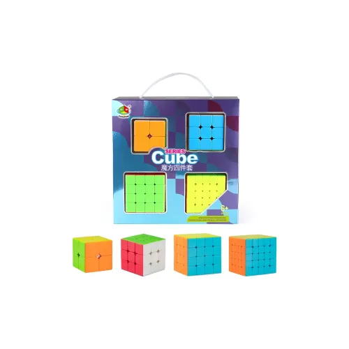 FANXIN CUBE Кубик Рубика Четырехкомпонентный Набор в Твердых Цвета Этапы 2 3 4 и 5 Развивающие Игрушки