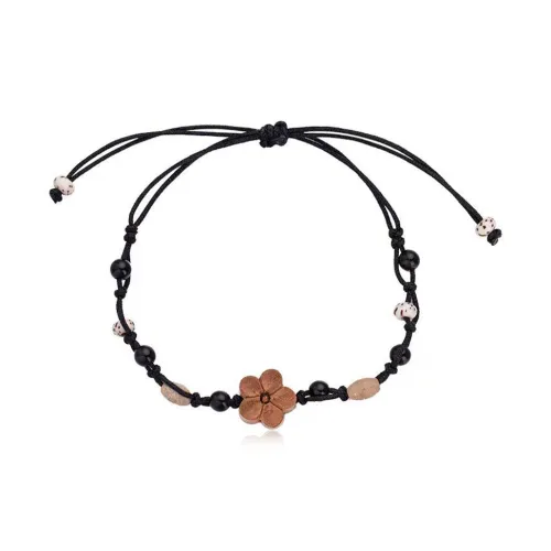 D.K.X Ткань Персиковое дерево Браслеты Унисекс