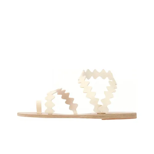Le Sirenuse Positano x ANCIENT GREEK SANDALS Eleftheria Onda Stylish Women's Sandal Ecru