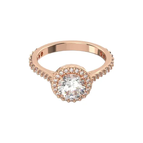 Кольца Swarovski Crystal Unisex Rose Gold