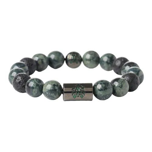 Rastaclat Вулканический камень Маленький Лев Китайский стиль Браслет с бусинами Унисекс