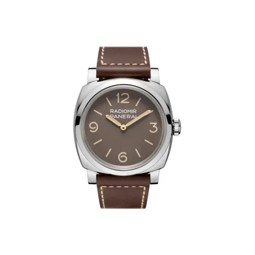 PANERAI Ручной механизм Мужские часы Special Edition Wristwatch Collection, 47 мм, коричневый