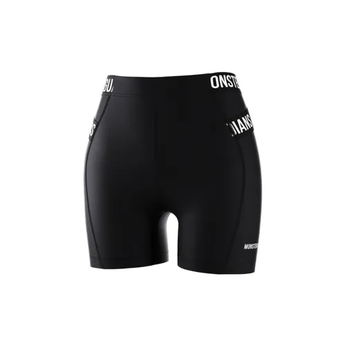 Monster Guardians Спортивные шорты Женские Крутой черный