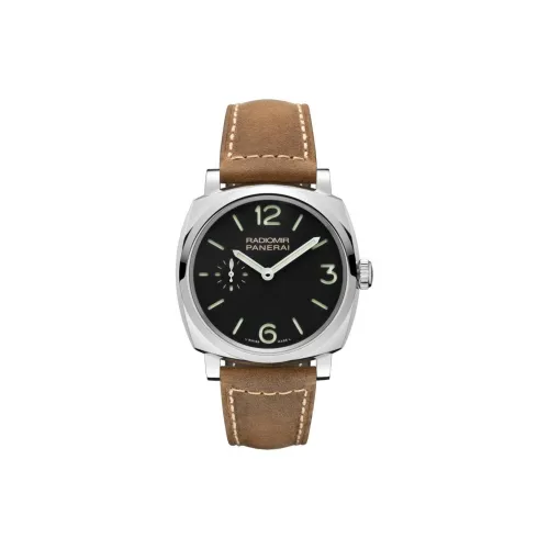 PANERAI Ручной механизм Мужские часы RADIOMIR Коллекция 42 мм Черные