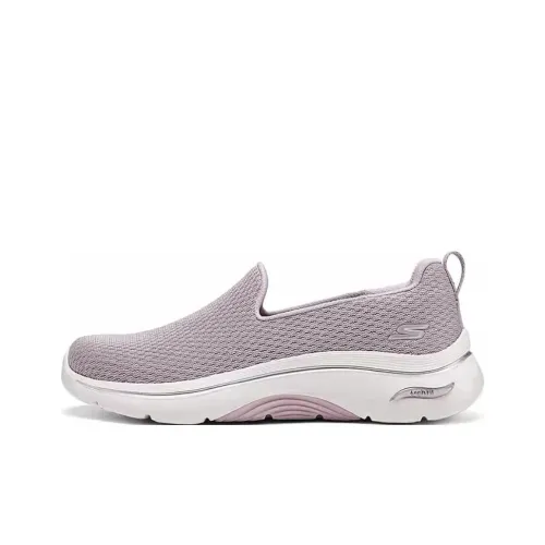 Skechers GO walk Arch Fit 2,0 Устойчивый к истиранию Низкий Топ Повседневная обувь Женская Бледно-розовый цвет кизила