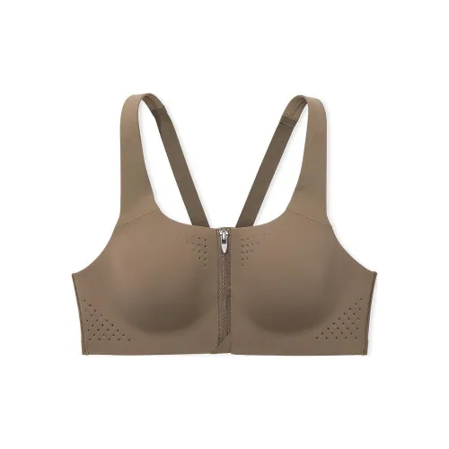 Victoria's Secret Стиль! Featherweight Max Передняя часть Close Спортивный Бюстгальтер T O Бюстгальтер Женские Оливковый