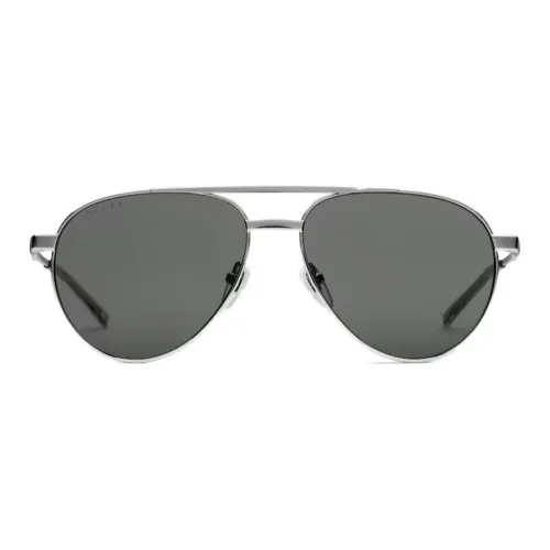 GUCCI Aviator Солнцезащитные очки Мужские Серебряные