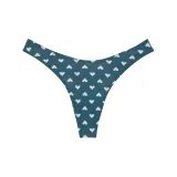 1 шт (Полночь Sea Shibori Hearts/Синий)