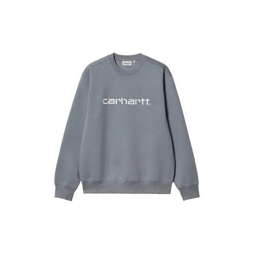 Carhartt WIP Carhartt Толстовка Мужская Голубая Серого цвета