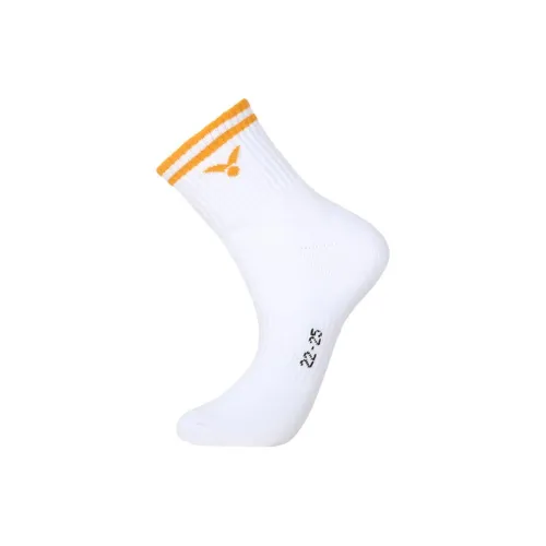 Victor Носки Crew Женские 1 Пачка Манго Желтый