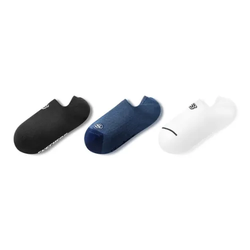 Skechers 3 пары носков унисекс: белый/индиго/черный