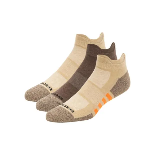 Skechers Песочный, цвет, 3 упаковки, мужские носки