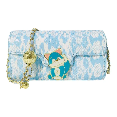 MACK JODAER Сумка через плечо из синтетической кожи женская светло-синяя