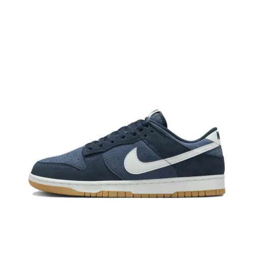 Nike Dunk Скейтборд Кроссовки Низкие Топ Черный Синий Унисекс