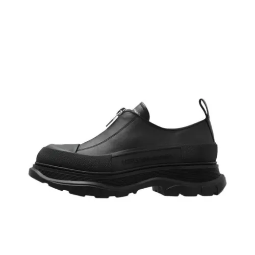 Alexander McQueen Tread Slick Low Топ Повседневная обувь 4,5 см Женская Черная