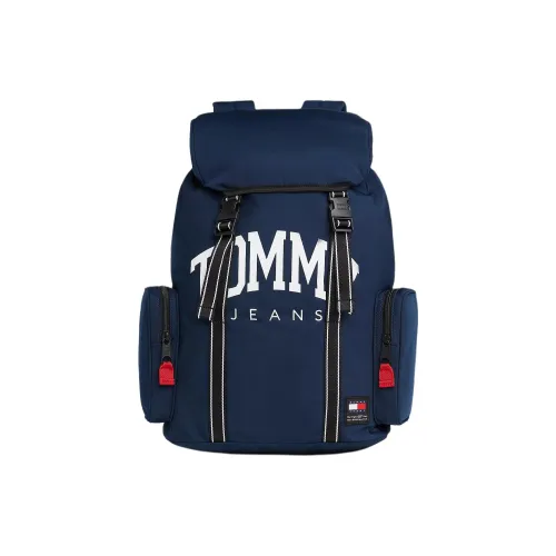 Tommy Hilfiger Переработанный материал полиэстер рюкзак мужской морской синий