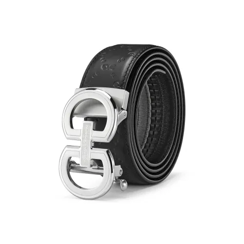 Roberta Di Camerino Ремни из коровьей кожи Мужской металлический ширина 3,7 см бесплатная поздравительная открытка написание и печать PHOTO