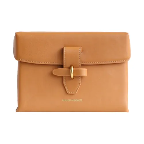 Abbott Винтаж Коровья кожа Сумка через плечо Маленькая Женская Коричневая Синяя Зеленая Черная