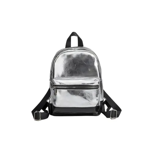 TTaG．baG ПУ (полиуретан) Рюкзак Стандартный Women's Silver