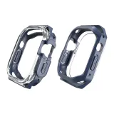 Прозрачный + Полночный синий