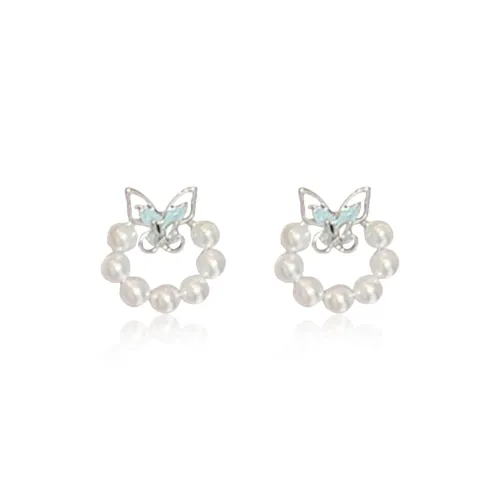 Inkopper Сплав Нижняя заколка On Серьги Женские