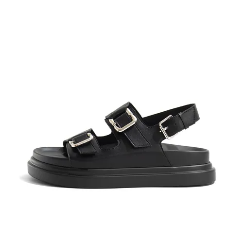 Old Meow Повседневная Верхняя одежда Пляжные сандалии 4,5 см Женские Черный