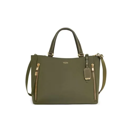 TUMI Нейлон Тоут Сумка Сумка для покупок Сумка через плечо Сумка среднего размера Женская Оливково-зеленый