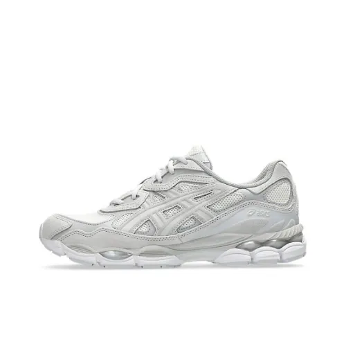 Asics Gel NYC Коллекция Беговые кроссовки Низкий топ Серый Белый Унисекс