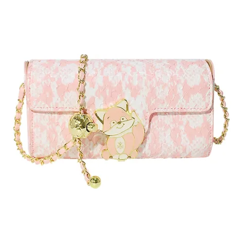 MACK JODAER Сумка через плечо из синтетической кожи обычная женская светло-розовая